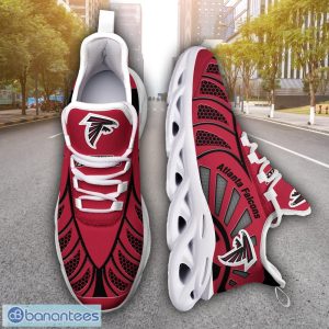 Atlanta Falcons NFLNew Designs Black And White Clunky Shoes Max Soul Shoes Sport Season Gift Product Photo 6