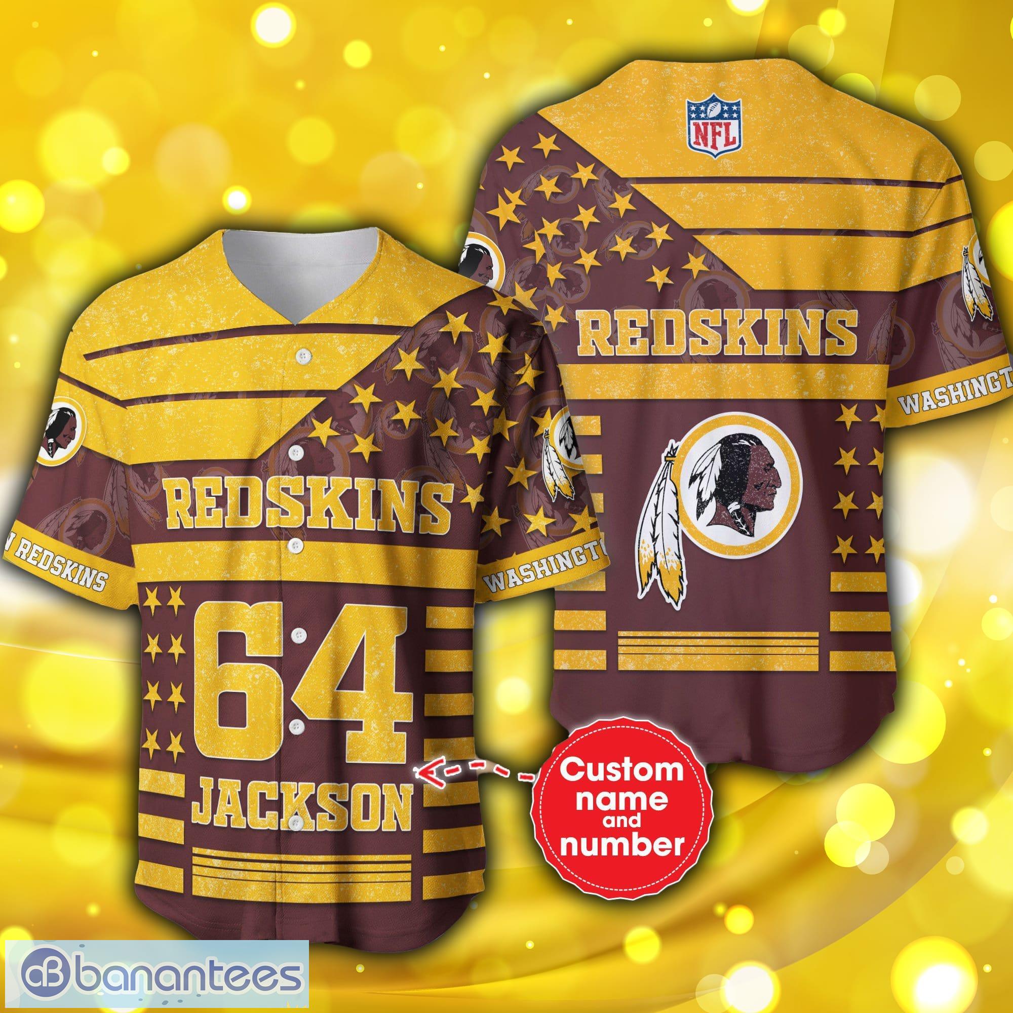 Redskins jersey with store your name