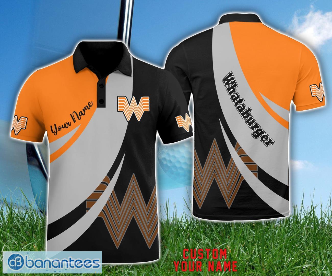 Whataburger Uniform Polo Shirt Gift Sport Fans - Banantees