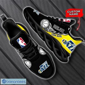 Personalized Name Utah Jazz Fireball Personalized Sneakers Max Soul Shoes Product Photo 4