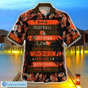 Cleveland Browns Family Football Lover Hawaiian Shirt Beach Shirt For Family Gift Product Photo 3