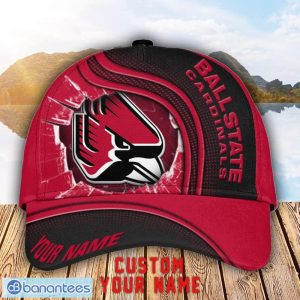 Ball State Cardinals 3D Cap Custom Name For Fans Sport Gift Product Photo 1