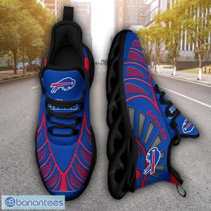 Buffalo Bills NFLNew Designs Black And White Clunky Shoes Max Soul Shoes Sport Season Gift Product Photo 1