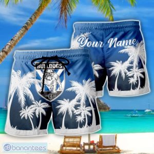 Canterbury Bulldogs NRL Beach Shorts Custom Name Product Photo 1