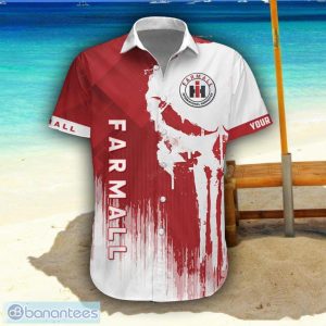 Farmall 3D Printing Hawaiian Shirt Summer Beach Shirt For Fans Custom Name Product Photo 2