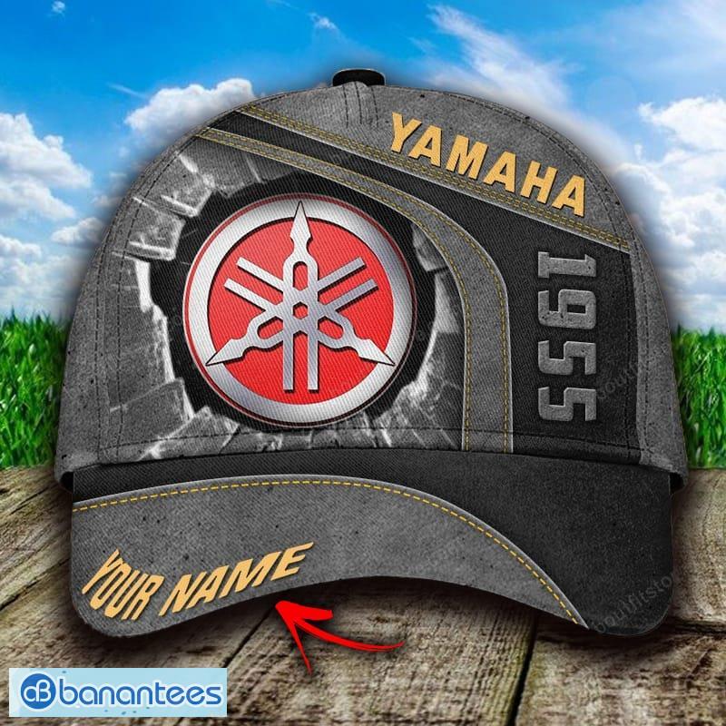 Yamaha Affordable Custom Name All Over Print 3D Cap Grey Mens Gift New Hat Hot Trends Summer - Yamaha Affordable Custom Name All Over Print 3D Cap Grey Mens Gift New Hat Hot Trends Summer