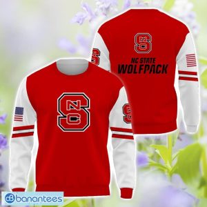 NC State Wolfpack Logo Team 3D T-Shirt Sweatshirt Hoodie Zip Hoodie For Men Women Product Photo 2