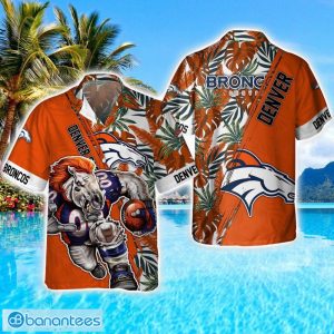 Denver Broncos Mascot Team 3D Hawaiian Shirt Sport Fans Summer Gift Product Photo 1