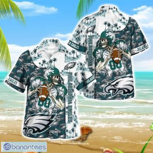 Philadelphia Eagles Tropical Hawaiian Shirt Summer Gift Beach Shirt Men Women Shirt Product Photo 1