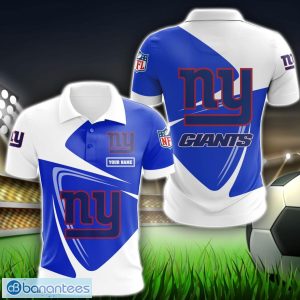 New York Giants Big Logo Team 3D Polo Shirt Sport Gift For Men Women Product Photo 1