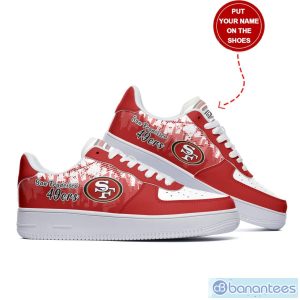 San Francisco 49ers Personalized Air Force 1 Shoes Sport Shoes For Men Women Gift AF1 Shoes Product Photo 3