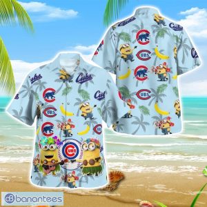 Chicago Cubs Minion Hawaiian Shirt Summer Gift Beach Shirt Men Women Shirt Product Photo 1