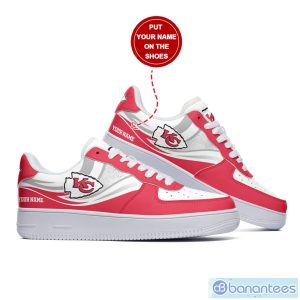 Kansas City Chiefs Personalized Air Force Shoes Custom Name For Fans Sport AF1 Shoes Product Photo 1