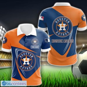 Houston Astros Big Logo Team 3D Polo Shirt Sport Gift For Men Women Product Photo 1