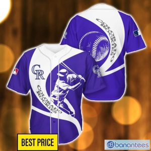 Colorado Rockies 3D Baseball Jersey Shirt Team Gift For Men And Women Product Photo 1