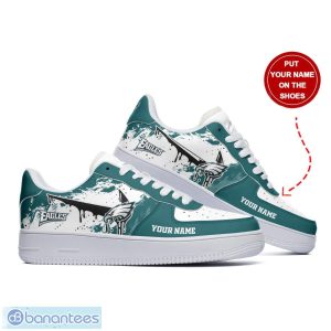 Philadelphia Eagles Custom Name Air Force Shoes AF1 Shoes Sneakers Design Trend Limited For Fans Product Photo 3