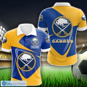 Buffalo Sabres Big Logo Team 3D Polo Shirt Sport Gift For Men Women Product Photo 1