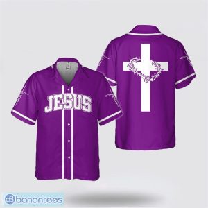 Jesus Saved My Life Faith Over Fear Jesus Hawaiian Shirt Holiday Summer Gift Product Photo 1