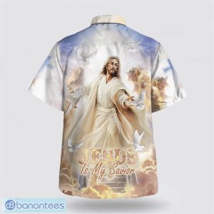 Jesus Stretched Out His Hand Jesus Is My Savior Hawaiian Shirt Summer Gift For Men And Women Product Photo 2