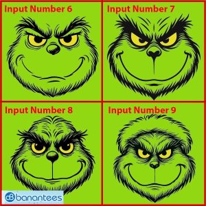 Grinch Face Aston Villa 3D Hoodie, Zip Hoodie, Sweater Green AOP Custom Number And Name - Grinch Face EPL Aston Villa Custom Face 3