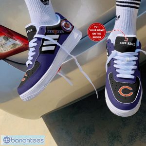 Chicago Bears Personalized Name Air Force Shoes AF1 Shoes New Trending Sneakers Shoes Sport Lover Gift Product Photo 2