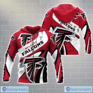 Atlanta Falcons 3D Hoodie Zip Hoodie For Fans All Over Printed Unisex Hoodie Product Photo 1