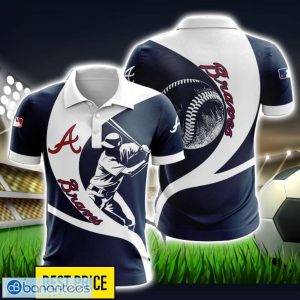 Atlanta Braves 3D Polo Shirt For Team New Trending Gift Product Photo 1