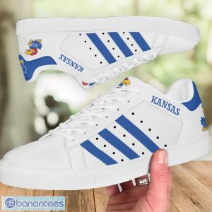 Kansas Jayhawks Football Low Top Skate Shoes Stan Smith Sport Shoes Product Photo 2