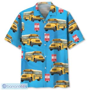 Stop School Bus Aloha 3D Hawaiian Shirt Summer Gift For Men and Women Product Photo 2