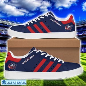 Columbus Blue Jackets Team Low Top Skate Shoes For Men And Women Product Photo 1