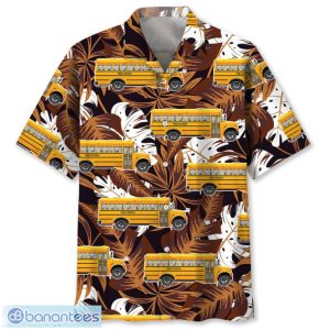 School Bus Aloha 3D Hawaiian Shirt Summer Gift For Men and Women Product Photo 1