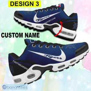 Custom Name MLB Detroit Tigers Air Cushion Sport Shoes Design Logo Gift TN Sneaker Fans - Style 3 MLB Detroit Tigers Air Cushion Sport Shoes Personalized