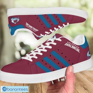 Colorado Avalanche Low Top Skate Shoes Stan Smith For Men And Women Product Photo 2