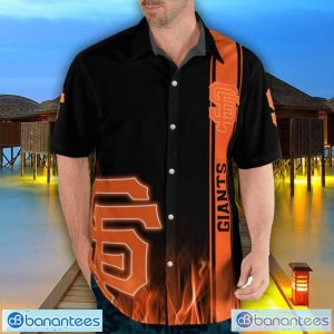 San Francisco Giants Flame Designs 3D Hawaiian Shirt Special Gift For Fans Product Photo 3