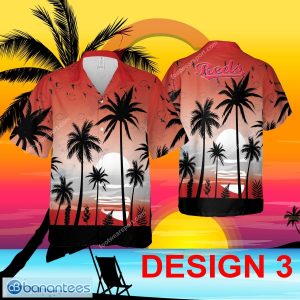 Cincinnati Reds 3D Hawaiian Shirt Pattern Coconut Tree Special Gifts - Design 3 MLB Cincinnati Reds Hawaiian Shirt Tree Pattern