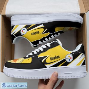 Pittsburgh Steelers Custom Name 3D Air Force Shoes AF1 Shoes Personalized Sneakers For Fans Product Photo 3