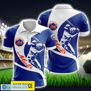 New York Mets 3D Polo Shirt For Team New Trending Gift Product Photo 1