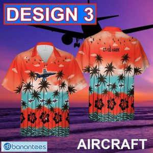 CT-155 Hawk CT155 Aircraft Hawaiian Shirt Red Color All Over Print Special Gifts - CT-155 Hawk CT155 Aircraft Hawaiian Shirt Multi Design 3