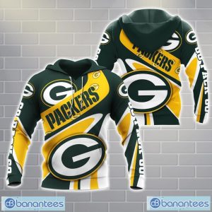 Green Bay Packers 3D Hoodie Zip Hoodie For Fans All Over Printed Unisex Hoodie Product Photo 1