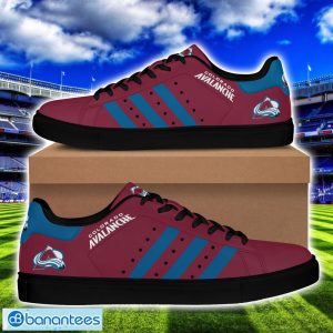Colorado Avalanche Low Top Skate Shoes Stan Smith For Men And Women Product Photo 3
