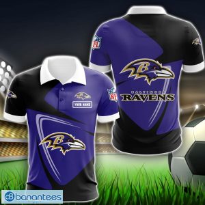 Baltimore Ravens Big Logo Team 3D Polo Shirt Sport Gift For Men Women Product Photo 1