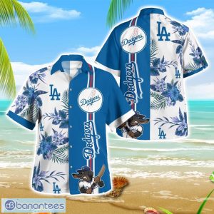 Los Angeles Dodgers Mascot Hawaiian Shirt Summer Gift Beach Shirt Men Women Shirt Product Photo 1