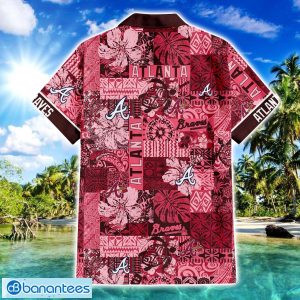 Atlanta Braves MLB Team Logo Shirt Beach Lover Gift Hawaiian Shirt Men Women Beach Shirt Product Photo 2
