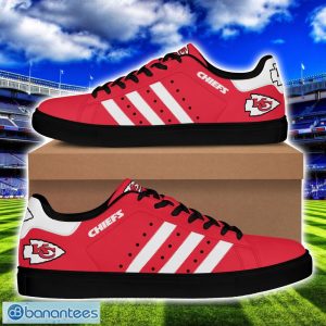 Kansas City Chiefs Low Top Skate Shoes For Men And Women Red Shoes Product Photo 3