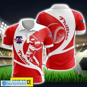 Philadelphia Phillies 3D Polo Shirt For Team New Trending Gift Product Photo 1