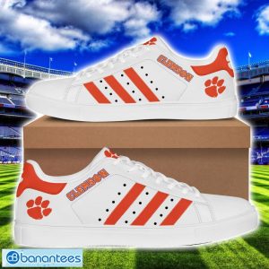 Clemson Tigers Low Top Skate Shoes Sport Team Logo Trending Men Women Shoes Product Photo 1