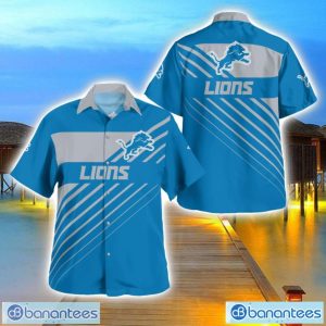 Detroit LionsHawaii Shirt 3D Full Printed Beach Shirt For Men And Women Product Photo 1
