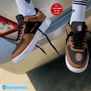 Chicago Bears Personalized 3D Air Force Shoes AF1 Shoes Men And Women Sneakers Shoes Sport Team Gift Custom Name Product Photo 1
