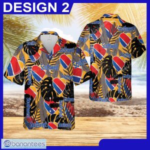 Southwest Airlines Stylish Brand AOP Hawaiian Shirt Retro Vintage For Men And Women - Brand Style 2 Southwest Airlines Hawaiin Shirt Design Pattern