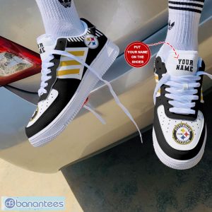 Pittsburgh Steelers Personalized New Trending Gift Sneakers Air Force Shoes AF1 Shoes Product Photo 2